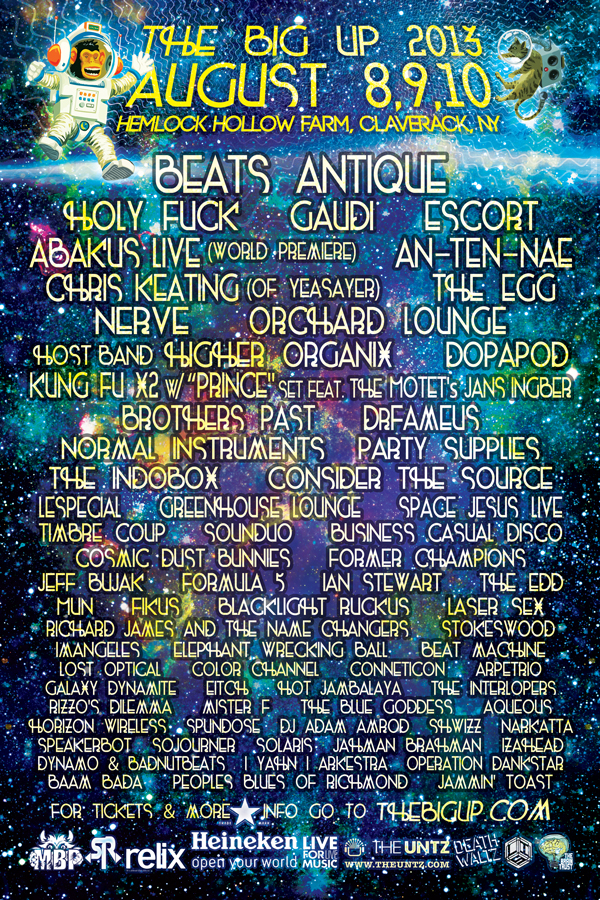 The Big Up Music & Arts Festival Phase Three lineup announcement