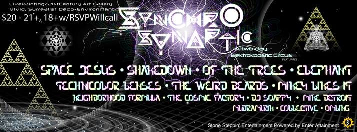 Just Announced: SynchroSynaptic: A Two Day Elektrokoostic Circus!