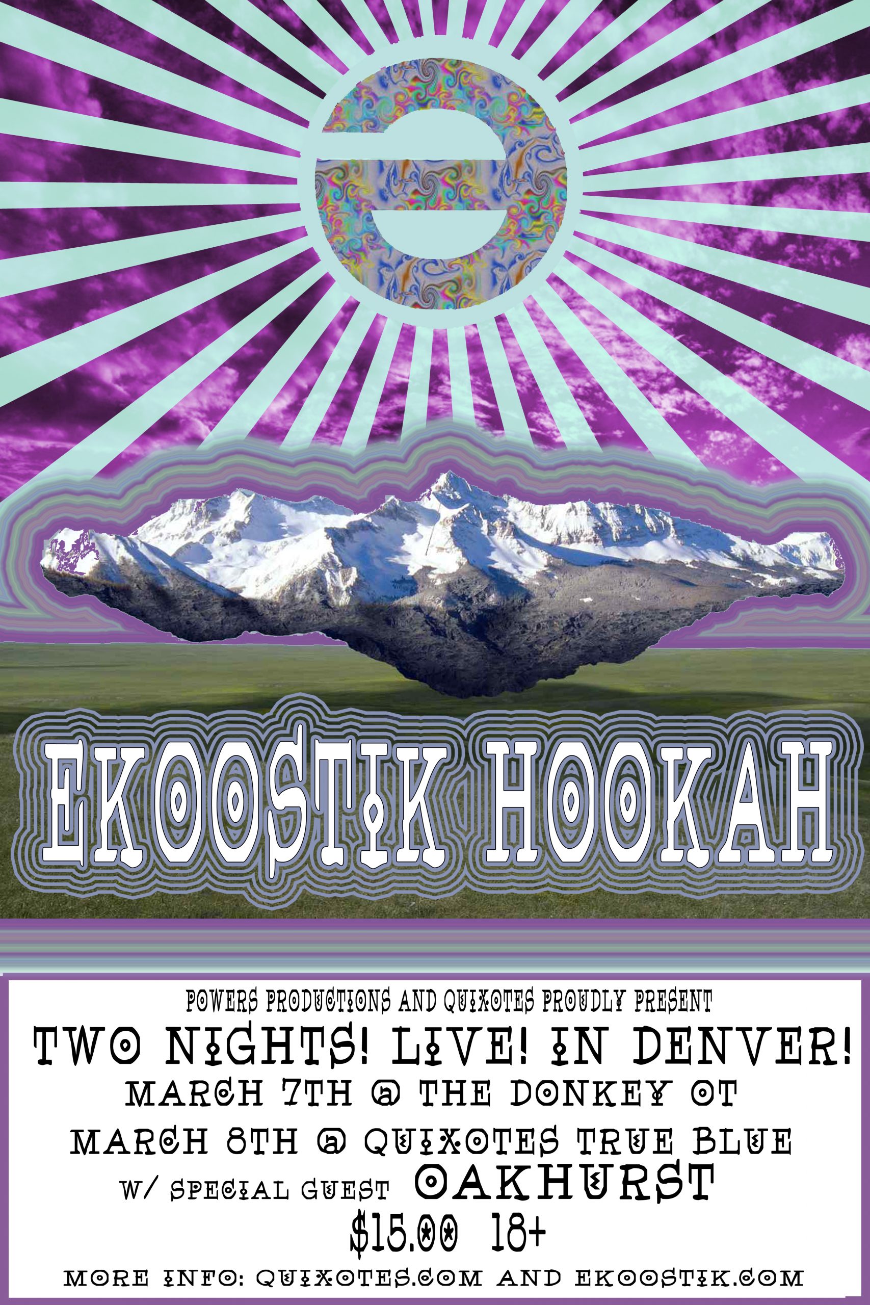 ekoostik hookah Announces Colorado tour and return to JAMmaica