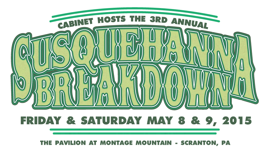 Cabinet’s 3rd Annual Susquehanna Breakdown Music Festival: Schedule Announced, Line Up Finalized