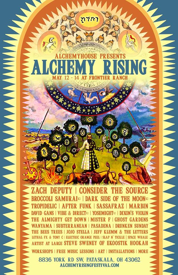 Alchemy Rising Preview May 12-14, 2016, Frontier Ranch, OH