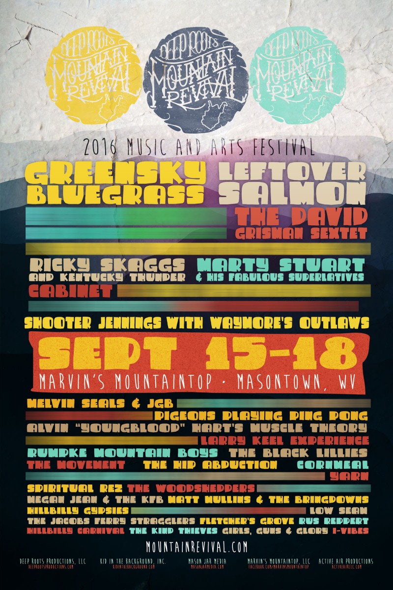 Deep Roots Mountain Revival Festival Announces First Round Lineup