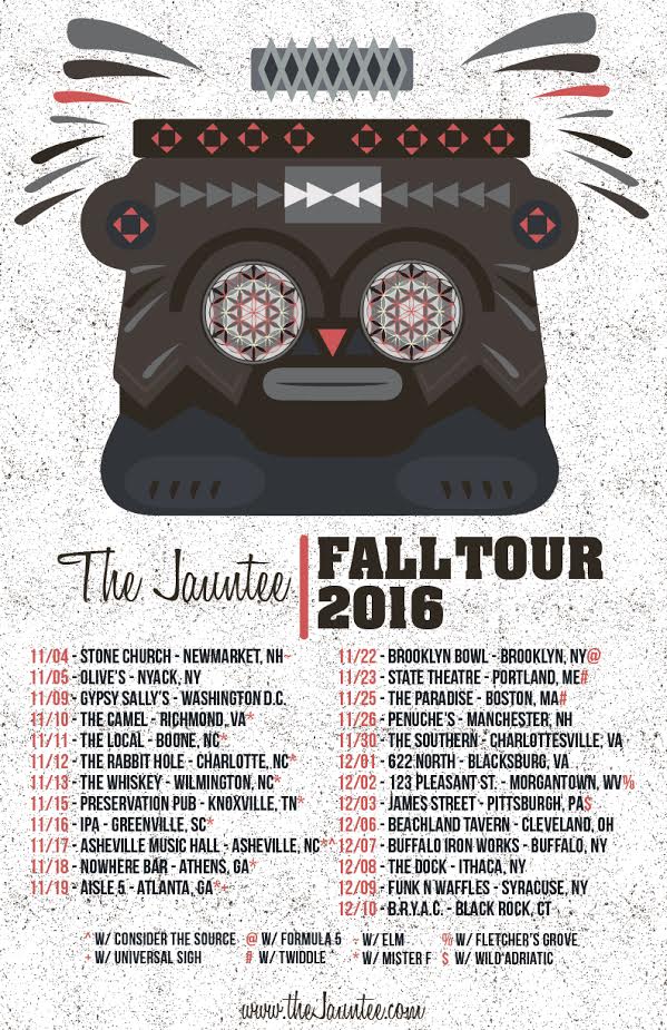 The Jauntee Announces Fall 2016 Tour