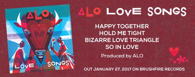 ALO RELEASES “LOVE SONGS” EP,  KICK OFF 11TH ANNUAL TOUR D’AMOUR