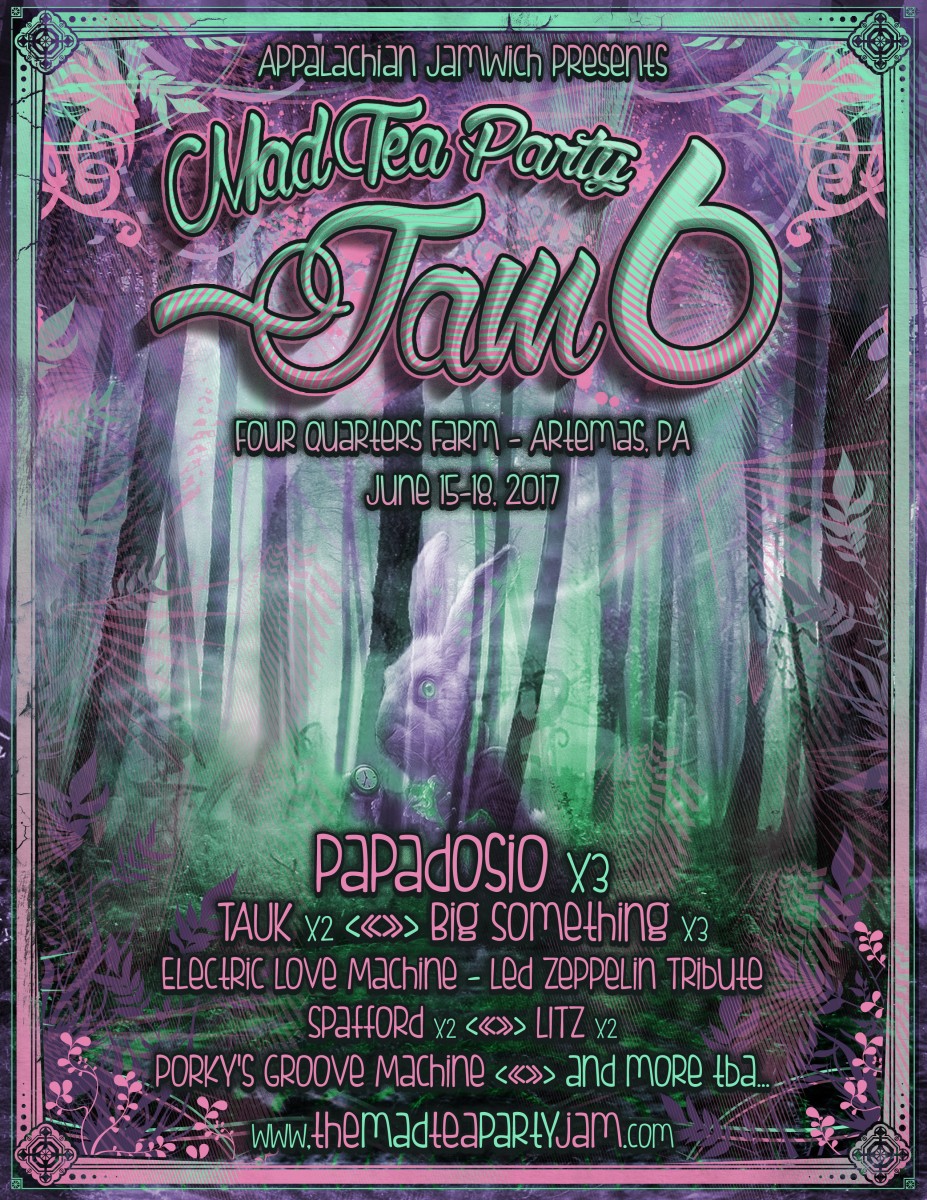 The Jamwich Presents The Mad Tea Party Jam Announces Initial Lineup