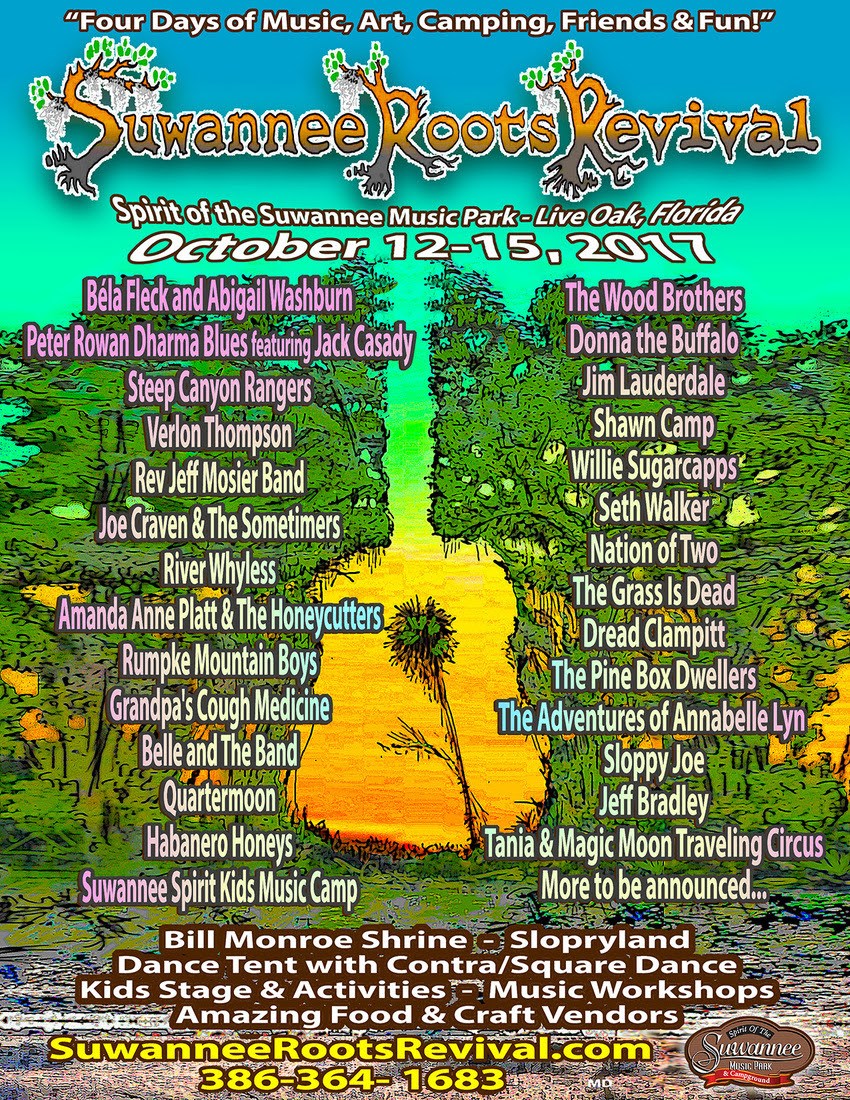 Suwannee Roots Just Announced Their Lineup – and We Couldn’t Be More Excited!