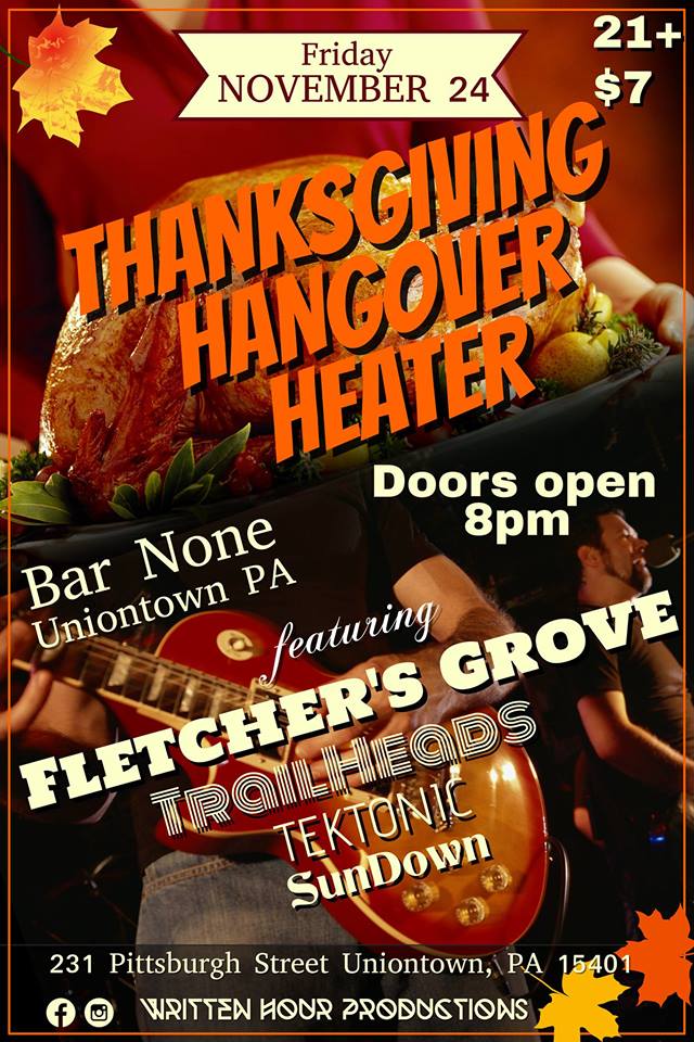 Gettin’ down to the Giblets about the Thanksgiving Hangover Heater this Friday Nov 24