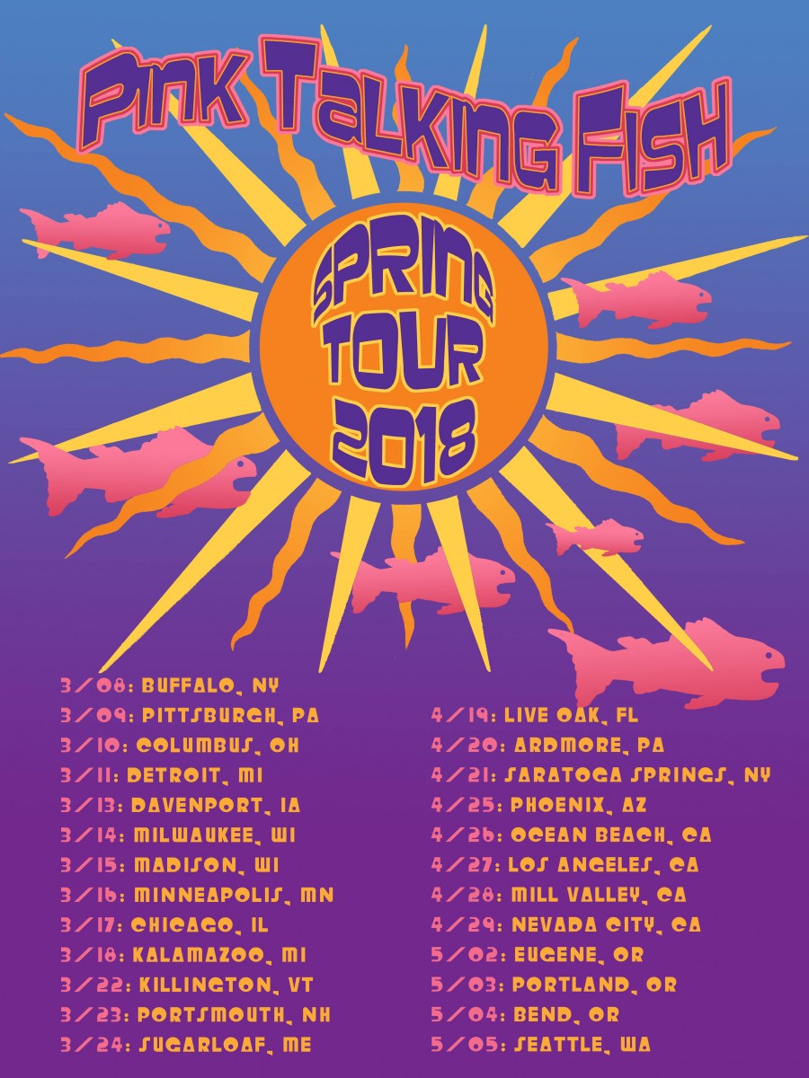 Pink Talking Fish Announces Spring Tour 2018