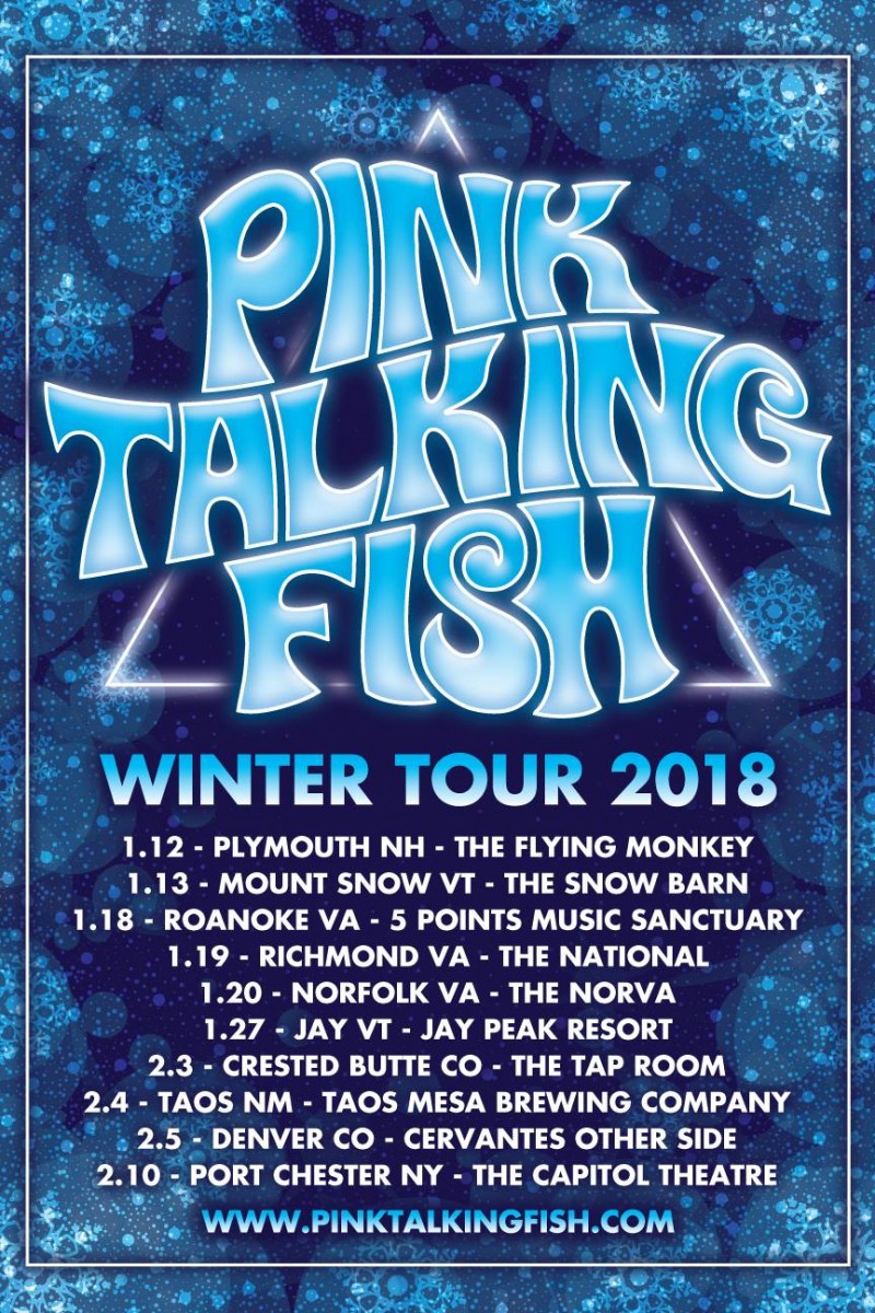 Pink Talking Fish releases 2018 Winter Tour including a special performance of “The Wall” at The Capitol Theatre