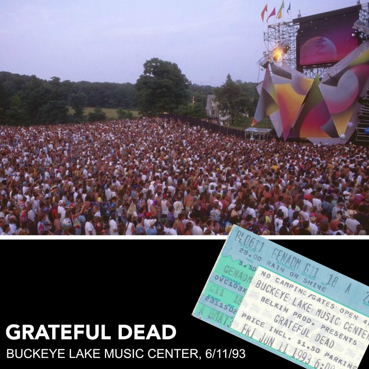 Dark Star Orchestra to Recreate Epic Grateful Dead ’93 Buckeye Lake Show at Same Venue During Dark Star Jubilee Festival; Festival Schedule Announced