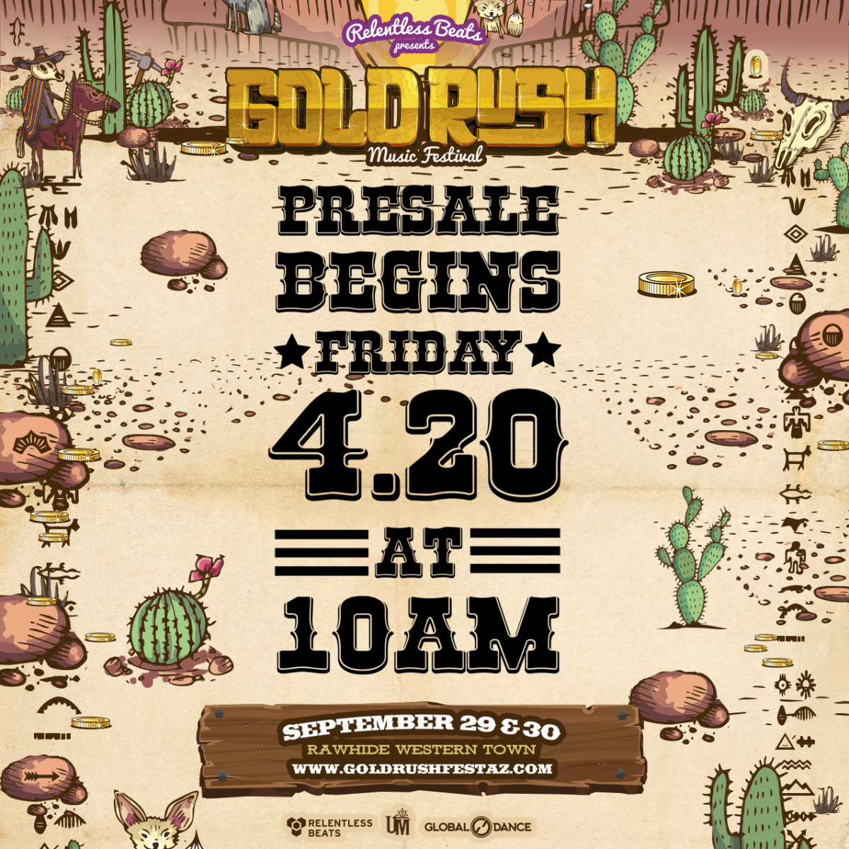 Relentless Beats Announces the Return of Goldrush Music Festival, with New Dates – this September 29 & 30