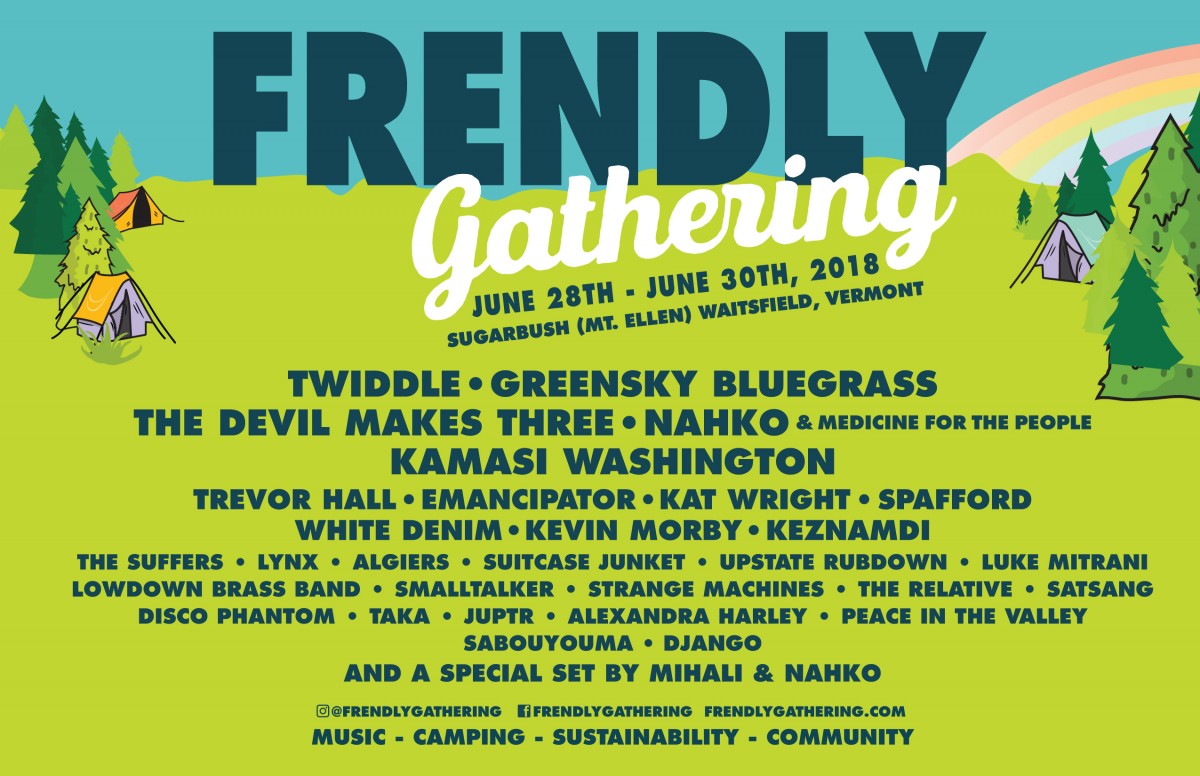 Festival Preview: Livin’ Frendly at Frendly Gathering June 28-30, 2018 in Sugarbush, VT