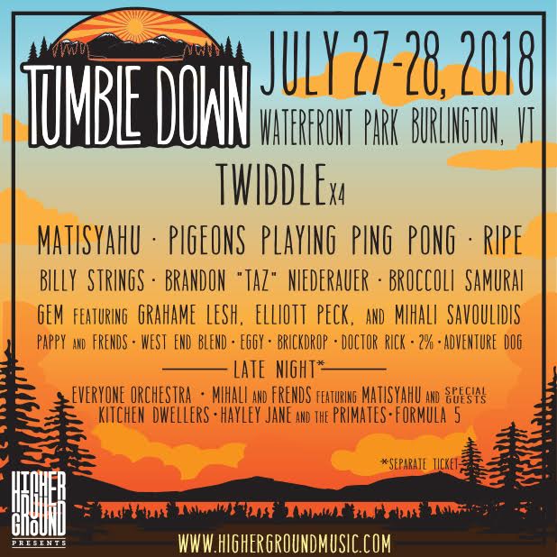 Festival Preview: A Sneak Peak at Twiddle’s Tumble Down July 27-28