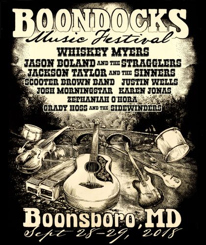 Boondocks Serves Up Southern Rock Sep 28 & 29 in Boonsboro, MD