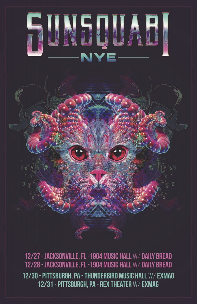 Sunsquabi Announces 4 Night NYE Run