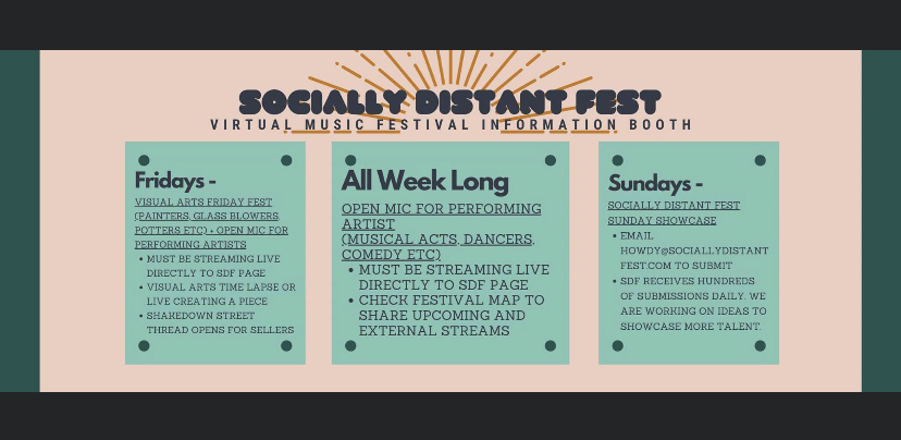 Exploring Socially Distant Fest – Love Cannot be Quarantined