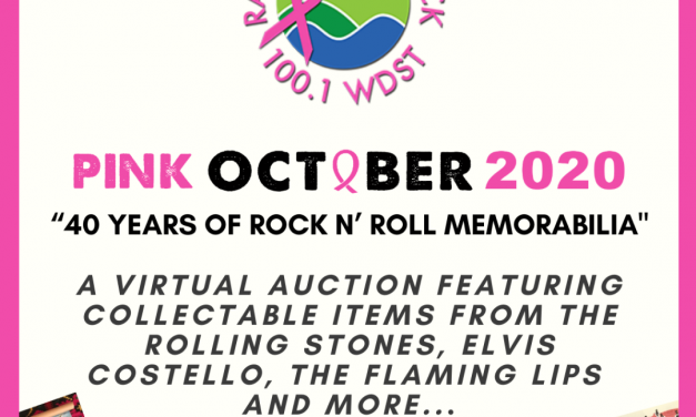 THE RADIO WOODSTOCK CARES FOUNDATION PRESENTS   “40 YEARS OF ROCK N’ ROLL MEMORABILIA,” A PINK OCTOBER  BENEFIT VIRTUAL AUCTION