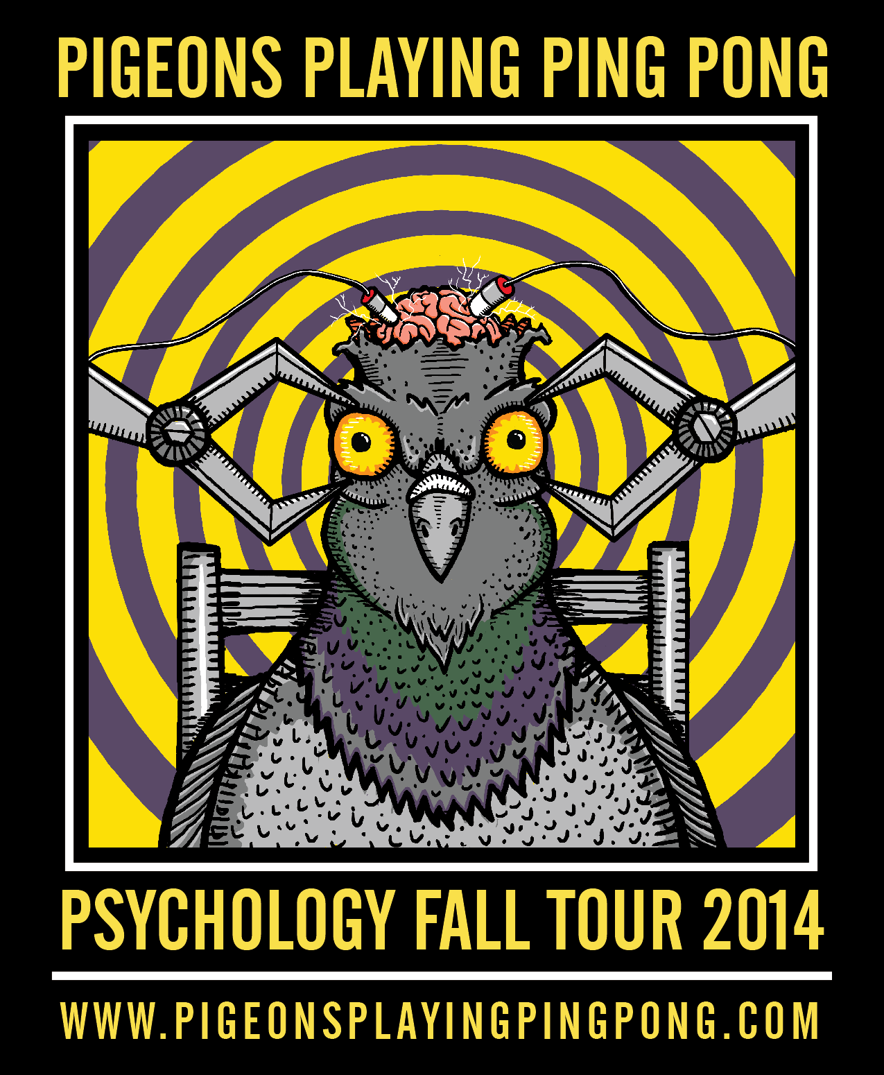 Pigeons Playing Ping Pong Announce Fall Tour