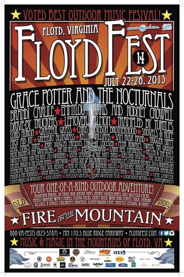 FloydFest Roars into Festival Season with a Fiery New Theme