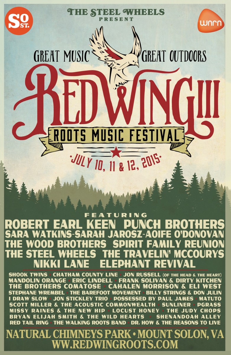 The Steel Wheels present the third annual Red Wing Roots Music Festival