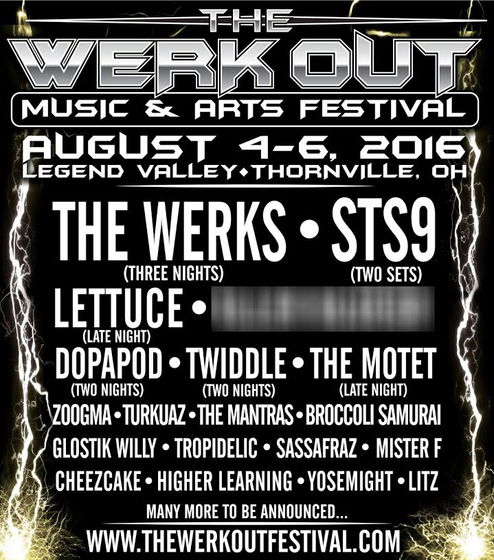 The Werks Host STS9, Lettuce and more at The Werk Out Music & Arts Festival