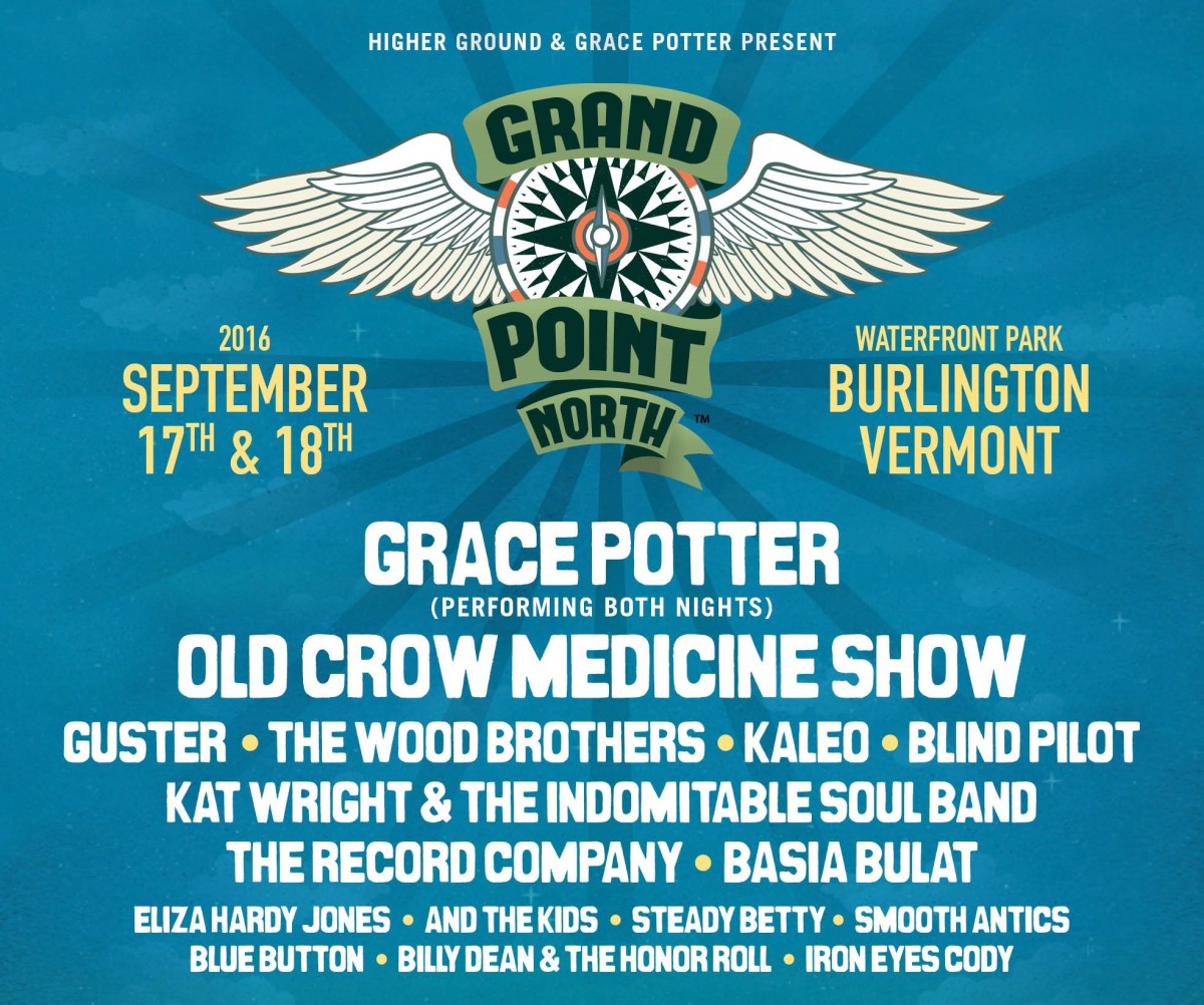 Grace Potter Announces Lineup for Sixth Annual Grand Point North Festival Sept 17-18