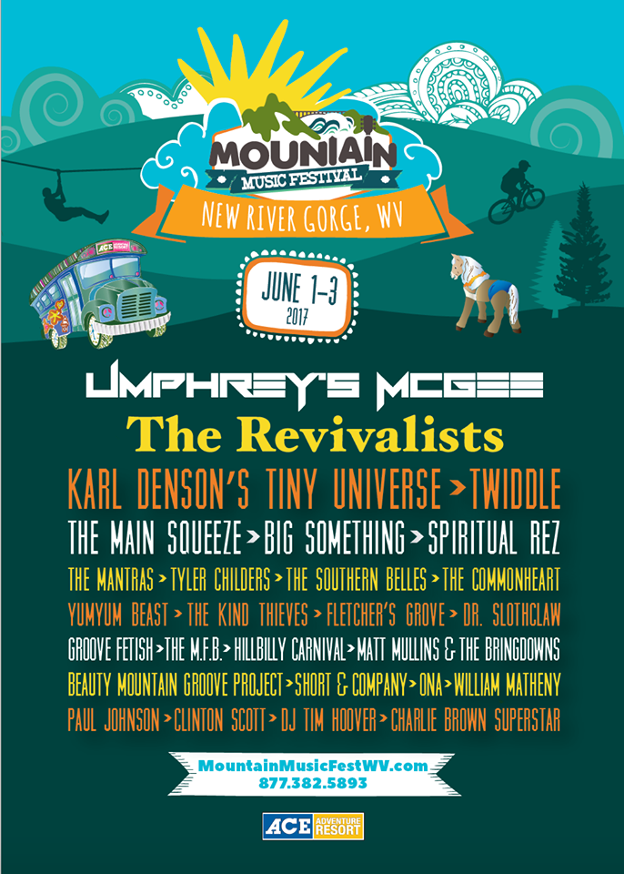 Preview: Mountain Music Festival, June 1st-3rd, Minden WV