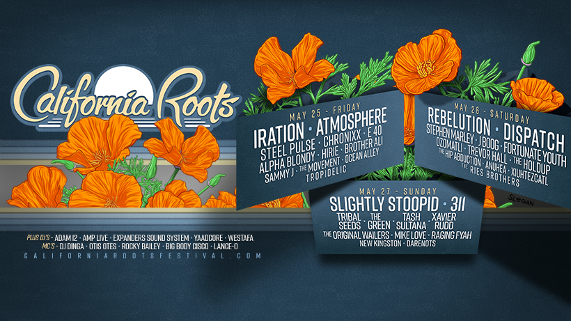 Festival Preview: Head Over to California Roots Festival – THIS WEEKEND!