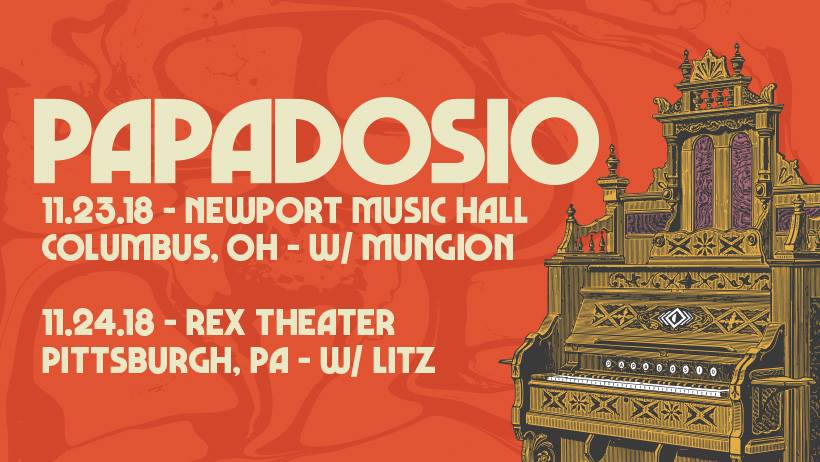 Preview: Papadosio Return to the Midwest for a Two Night Thanksgiving Run in Pittsburgh & Columbus