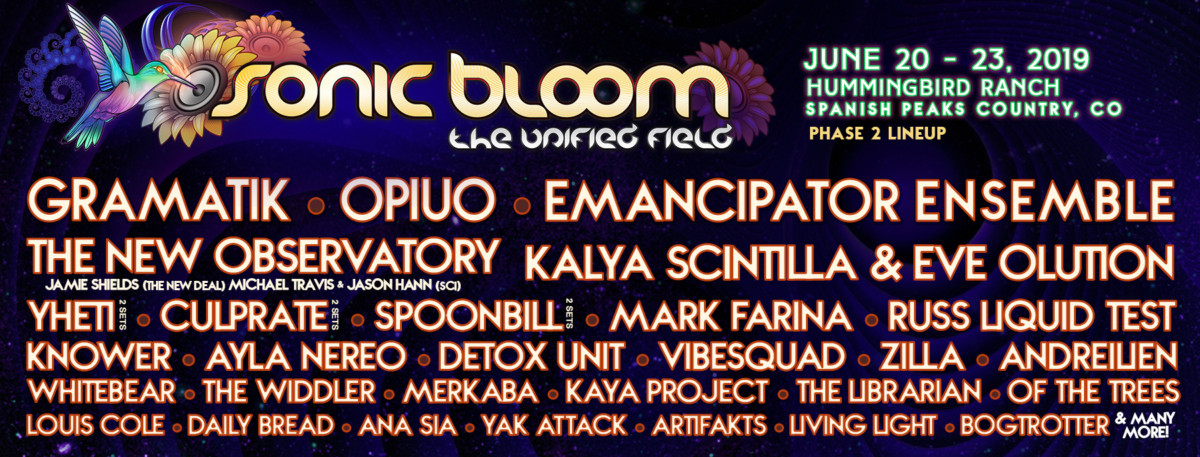 3 Bands to Discover at Sonic Bloom – June 20-23, 2019