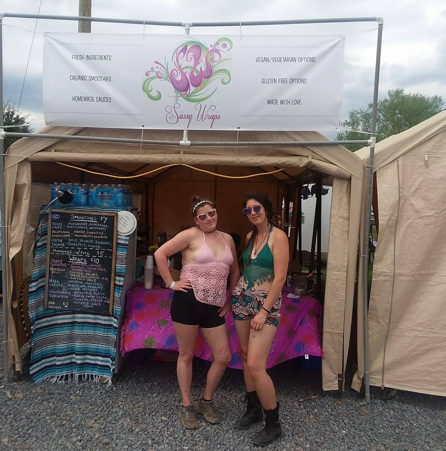 Community Spotlight: Interview with Holly of “Sassy Wraps” – a Festival Food Vendor