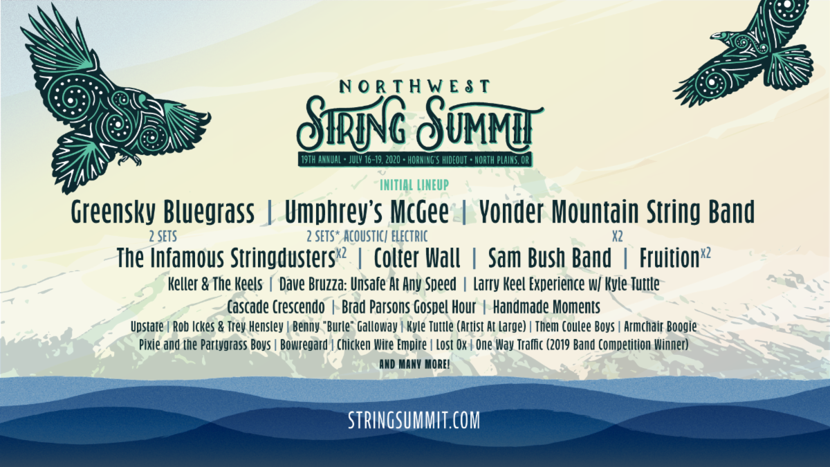 Northwest String Summit Announces Initial Lineup for 19th Annual Festival