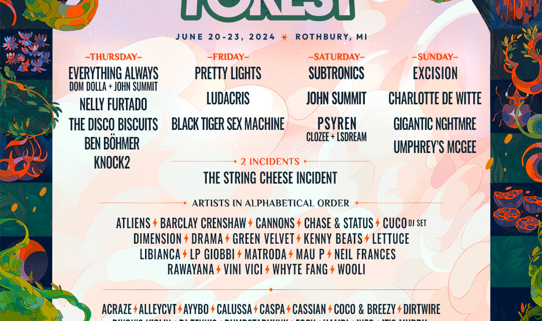 Electric Forest Announce 2024 Lineup
